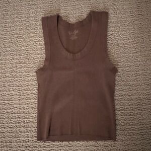 brown brandy melville tank